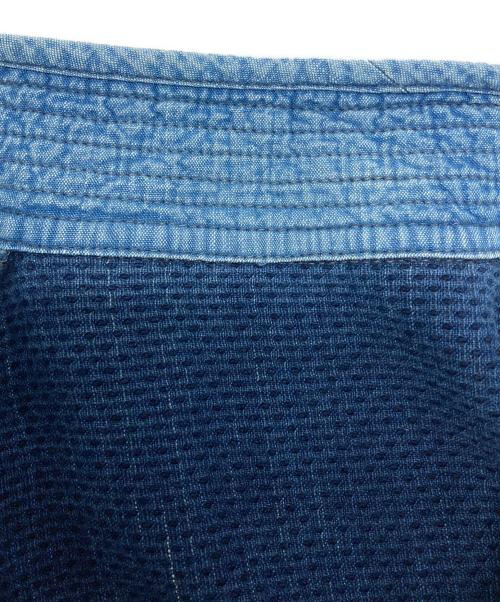 Porter Classic（ポータークラシック）Porter Classic (ポータークラシック) KENDO チャイニーズジャケット インディゴ サイズ:Sの古着・服飾アイテム