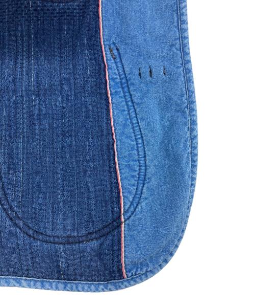 Porter Classic（ポータークラシック）Porter Classic (ポータークラシック) KENDO チャイニーズジャケット インディゴ サイズ:Sの古着・服飾アイテム