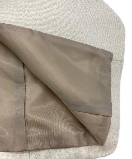 Spick and Span（スピック＆スパン）Spick and Span (スピック＆スパン) プレーンウィーブVカラージャケット ベージュ サイズ:-の古着・服飾アイテム