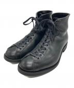 brother bridgeブラザーブリッジ）の古着「HENRY ラインマンブーツ」｜ブラック