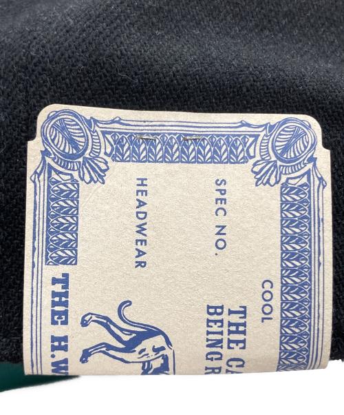 THE H.W.DOG&CO.（エイチダブリュードッグアンドコー）THE H.W.DOG&CO. (エイチダブリュードッグアンドコー) BASEBALL CAP ブラック サイズ:-の古着・服飾アイテム