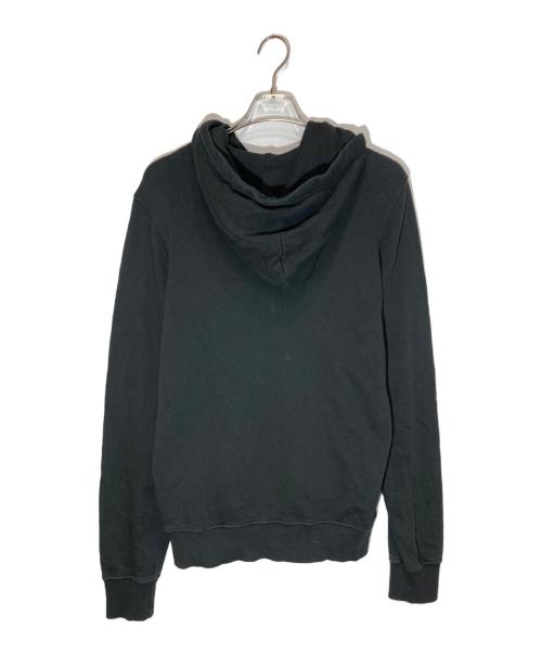 DIESEL（ディーゼル）DIESEL (ディーゼル) S-Ginn-Hood-E4 ロゴプリント パーカー ブラック サイズ:SIZE Sの古着・服飾アイテム