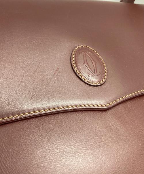 Cartier（カルティエ）Cartier (カルティエ) トートバッグ ボルドー サイズ:-の古着・服飾アイテム