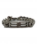 BALENCIAGAバレンシアガ）の古着「Bb Icon Gourmetteブレスレット」