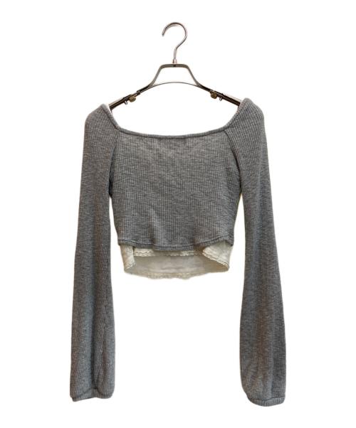 ANDMARY（アンドマリー）ANDMARY (アンドマリー) Clala layered set グレー サイズ:Freeの古着・服飾アイテム