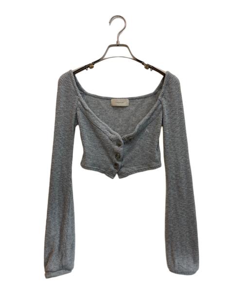 ANDMARY（アンドマリー）ANDMARY (アンドマリー) Clala layered set グレー サイズ:Freeの古着・服飾アイテム