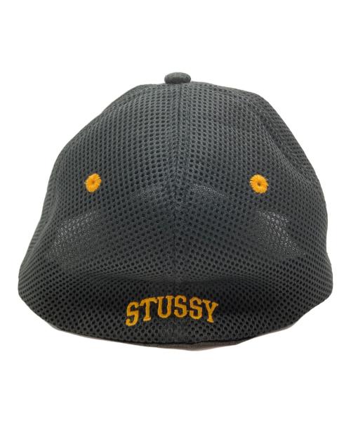 stussy（ステューシー）stussy (ステューシー) S Logo Mesh Baseball Cap ブラックの古着・服飾アイテム