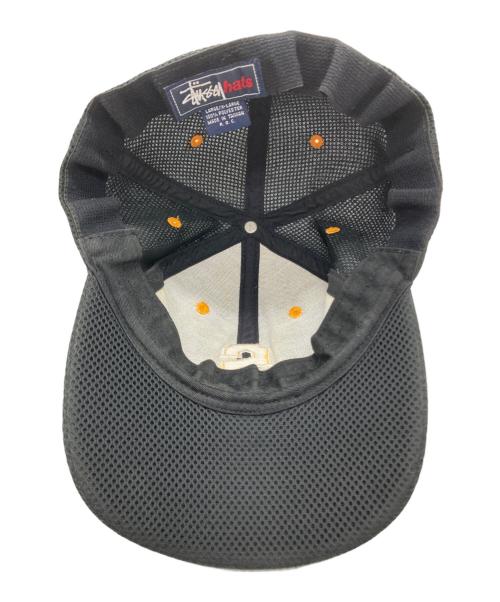 stussy（ステューシー）stussy (ステューシー) S Logo Mesh Baseball Cap ブラックの古着・服飾アイテム