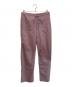 AURALEE（オーラリー）の古着「WASHED FINX TWILL EASY WIDE PANT」｜パープル
