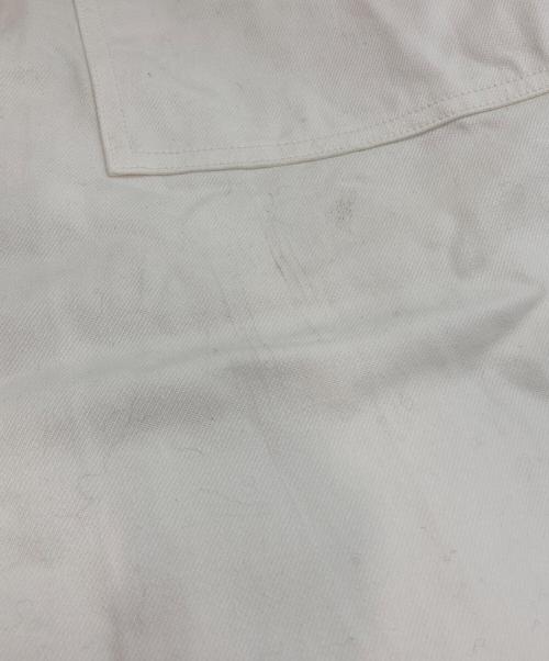 UNION LAUNCH（ユニオンランチ）UNION LAUNCH (ユニオンランチ) ヒッコリーペインターパンツ ホワイト サイズ:XSの古着・服飾アイテム