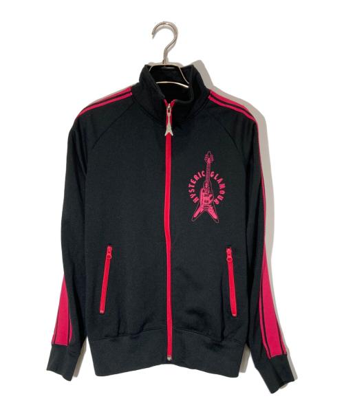 Hysteric Glamour（ヒステリックグラマー）Hysteric Glamour (ヒステリックグラマー) トラックジャケット ブラック×ピンク サイズ:Freeの古着・服飾アイテム