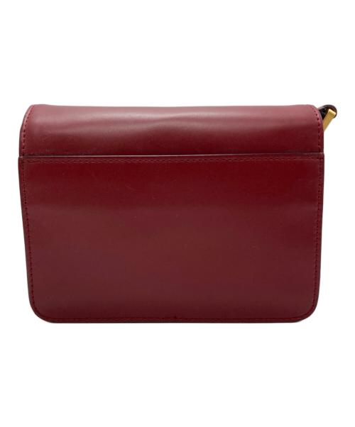 MARNI（マルニ）MARNI (マルニ) トランクミニショルダーバッグ ボルドー サイズ:-の古着・服飾アイテム