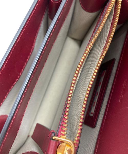 MARNI（マルニ）MARNI (マルニ) トランクミニショルダーバッグ ボルドー サイズ:-の古着・服飾アイテム