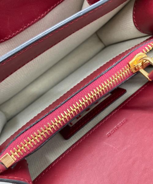 MARNI（マルニ）MARNI (マルニ) トランクミニショルダーバッグ ボルドー サイズ:-の古着・服飾アイテム