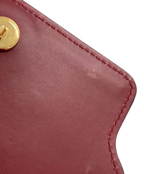 MARNI（マルニ）MARNI (マルニ) トランクミニショルダーバッグ ボルドー サイズ:-の古着・服飾アイテム