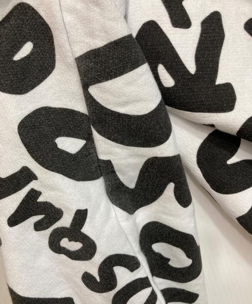 DSQUARED2（ディースクエアード）DSQUARED2 (ディースクエアード) D2 POP 80'S KNIT CREWNECK PULLOVER ブラック×ホワイト サイズ:SIZE 3XLの古着・服飾アイテム