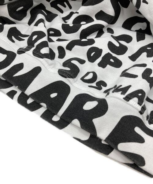 DSQUARED2（ディースクエアード）DSQUARED2 (ディースクエアード) D2 POP 80'S KNIT CREWNECK PULLOVER ブラック×ホワイト サイズ:SIZE 3XLの古着・服飾アイテム