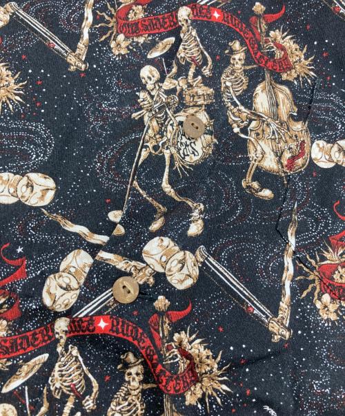 RUDE GALLERY（ルードギャラリー）RUDE GALLERY (ルードギャラリー) 開襟シャツ ブラック サイズ:2の古着・服飾アイテム