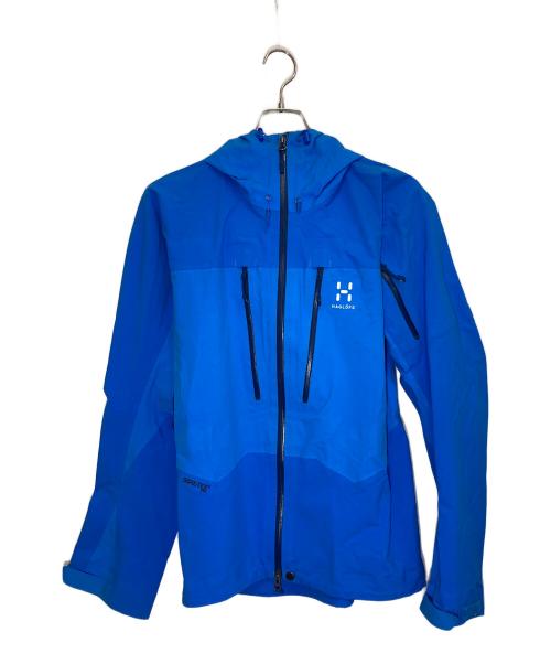 HAGLOFS（ホグロフス）HAGLOFS (ホグロフス) SPITZ JACKET ブルー サイズ:Sの古着・服飾アイテム
