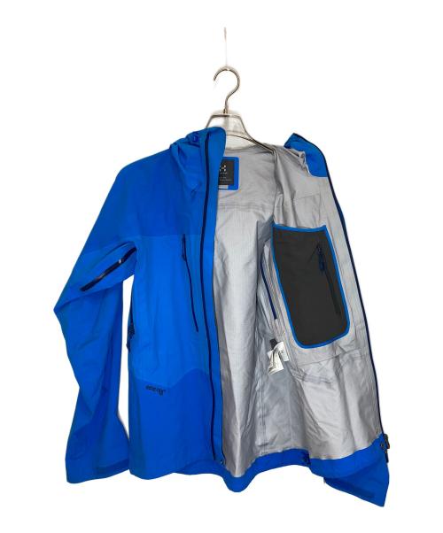 HAGLOFS（ホグロフス）HAGLOFS (ホグロフス) SPITZ JACKET ブルー サイズ:Sの古着・服飾アイテム