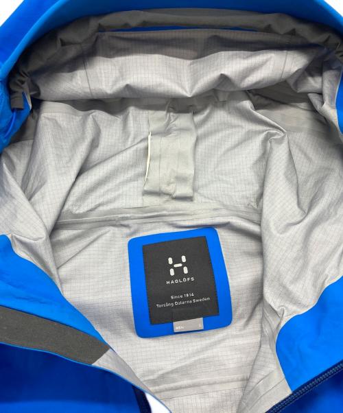 HAGLOFS（ホグロフス）HAGLOFS (ホグロフス) SPITZ JACKET ブルー サイズ:Sの古着・服飾アイテム