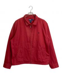 POLO RALPH LAUREN（ポロ・ラルフローレン）の古着「スイングトップ」｜レッド