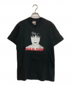 FRUIT OF THE LOOMフルーツオブザルーム）の古着「プリントTシャツ」｜ブラック