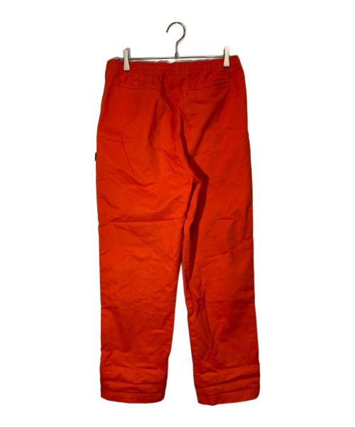 stussy（ステューシー）stussy (ステューシー) イージーパンツ オレンジ サイズ:Sの古着・服飾アイテム