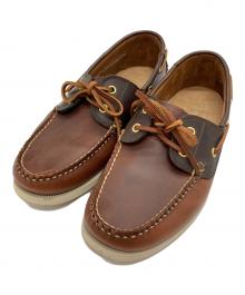 G.H.BASS（ジーエイチバス）の古着「デッキシューズ」｜ブラック