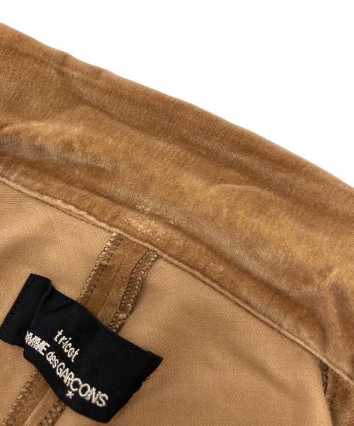 tricot COMME des GARCONS（トリココムデギャルソン）tricot COMME des GARCONS (トリココムデギャルソン) 綿別珍 チェスターコート ブラウン サイズ:-の古着・服飾アイテム