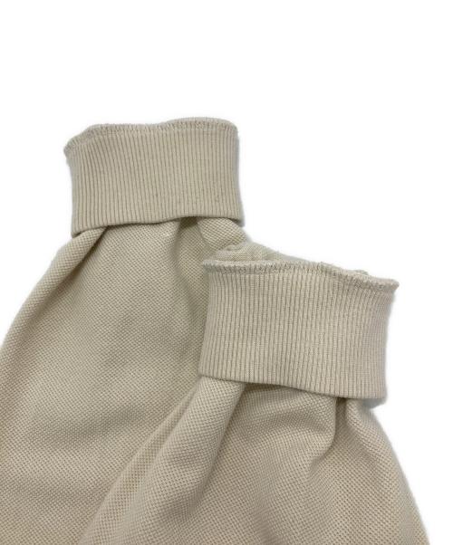CHEMISE LACOSTE（シュミーズ ラコステ）CHEMISE LACOSTE (シュミーズ ラコステ) ゴルフ刺繍クルーネックスウェット アイボリー サイズ:6の古着・服飾アイテム