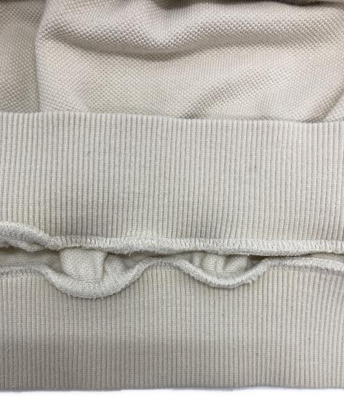 CHEMISE LACOSTE（シュミーズ ラコステ）CHEMISE LACOSTE (シュミーズ ラコステ) ゴルフ刺繍クルーネックスウェット アイボリー サイズ:6の古着・服飾アイテム