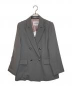 ARPEGE STORYアルページュストーリー）の古着「W釦テーラードジャケット」｜グレー