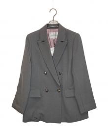 ARPEGE STORY（アルページュストーリー）の古着「W釦テーラードジャケット」｜グレー