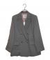 ARPEGE STORY（アルページュストーリー）の古着「W釦テーラードジャケット」｜グレー