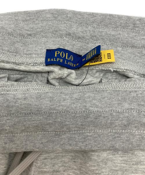 POLO RALPH LAUREN（ポロ・ラルフローレン）POLO RALPH LAUREN (ポロ・ラルフローレン) ワイドレッグスウェットパンツ グレー サイズ:Mの古着・服飾アイテム