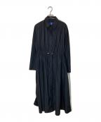 BLUE LABEL CRESTBRIDGEブルーレーベルクレストブリッジ）の古着「ライトファンクションタフタコート」｜ブラック