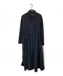 BLUE LABEL CRESTBRIDGE（ブルーレーベルクレストブリッジ）の古着「ライトファンクションタフタコート」｜ブラック