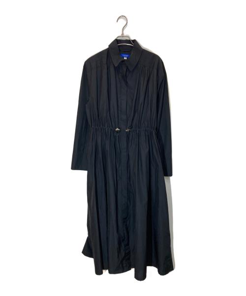 BLUE LABEL CRESTBRIDGE（ブルーレーベルクレストブリッジ）BLUE LABEL CRESTBRIDGE (ブルーレーベルクレストブリッジ) ライトファンクションタフタコート ブラック サイズ:38の古着・服飾アイテム