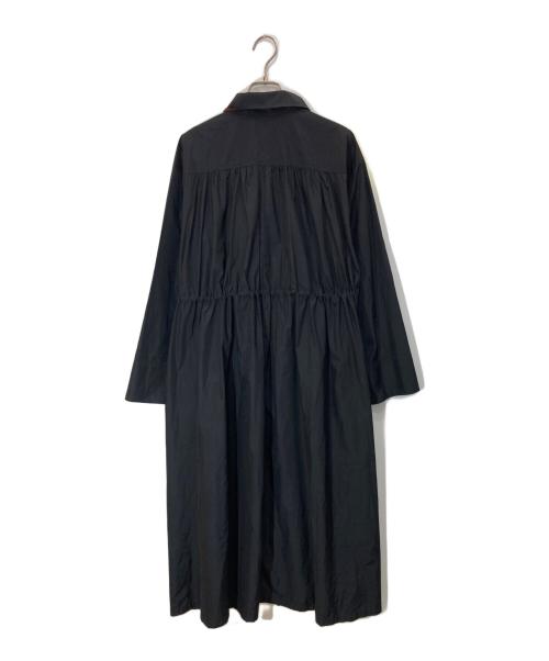 BLUE LABEL CRESTBRIDGE（ブルーレーベルクレストブリッジ）BLUE LABEL CRESTBRIDGE (ブルーレーベルクレストブリッジ) ライトファンクションタフタコート ブラック サイズ:38の古着・服飾アイテム