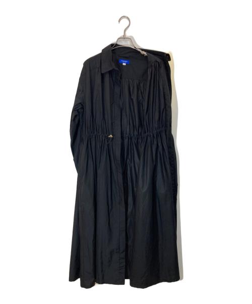 BLUE LABEL CRESTBRIDGE（ブルーレーベルクレストブリッジ）BLUE LABEL CRESTBRIDGE (ブルーレーベルクレストブリッジ) ライトファンクションタフタコート ブラック サイズ:38の古着・服飾アイテム