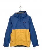 Patagoniaパタゴニア）の古着「トレントシェル 3L・レイン・ジャケット」｜ブルー×イエロー