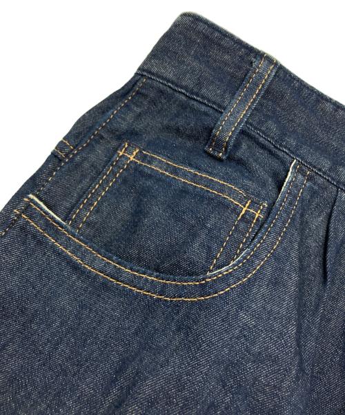 mercibeaucoup（メルシーボークー）mercibeaucoup (メルシーボークー) LEE (リー) うしろまえデニムパンツ インディゴ サイズ:Sの古着・服飾アイテム
