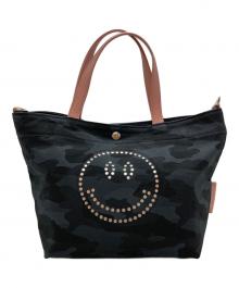 SALON DE ALFURD（サロン・ド・アルファード）の古着「サックドプロムナード」｜ネイビー×ピンク