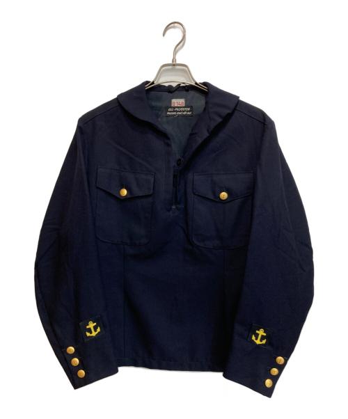 Swedish Army（スウェーデン軍）Swedish Army (スウェーデン軍) セーラーシャツ ネイビー サイズ:下記参照の古着・服飾アイテム