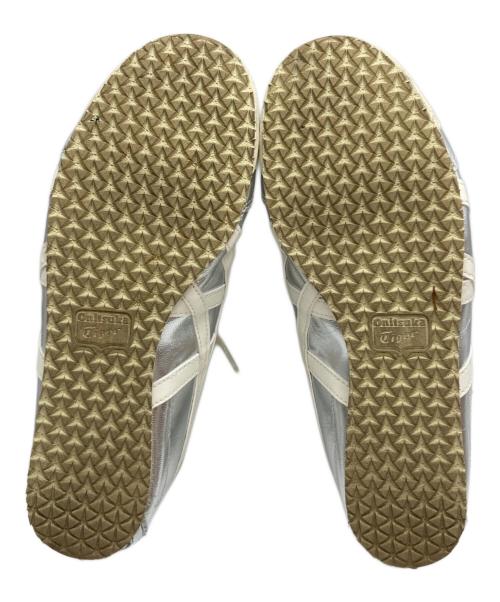 Onitsuka Tiger（オニツカタイガー）Onitsuka Tiger (オニツカタイガー) MEXICO'66 シルバー サイズ:26cmの古着・服飾アイテム