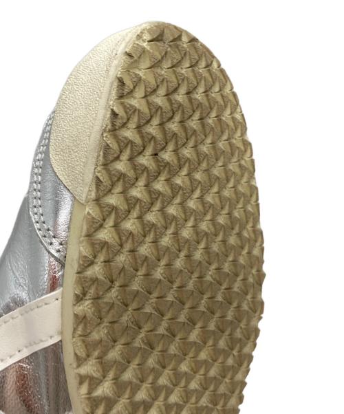 Onitsuka Tiger（オニツカタイガー）Onitsuka Tiger (オニツカタイガー) MEXICO'66 シルバー サイズ:26cmの古着・服飾アイテム