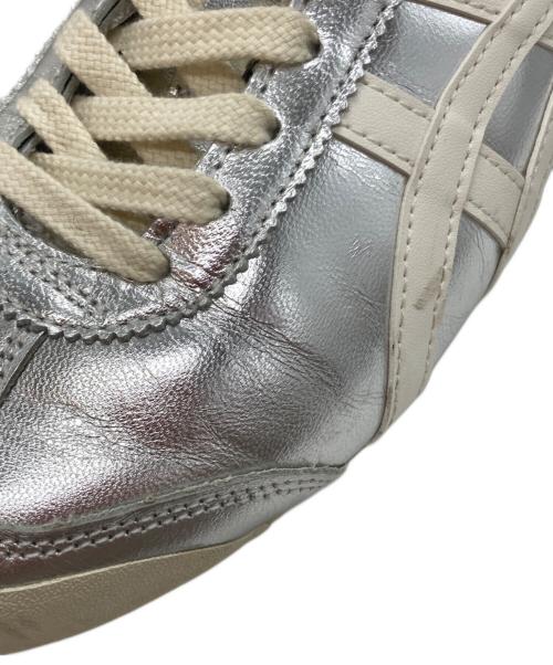Onitsuka Tiger（オニツカタイガー）Onitsuka Tiger (オニツカタイガー) MEXICO'66 シルバー サイズ:26cmの古着・服飾アイテム