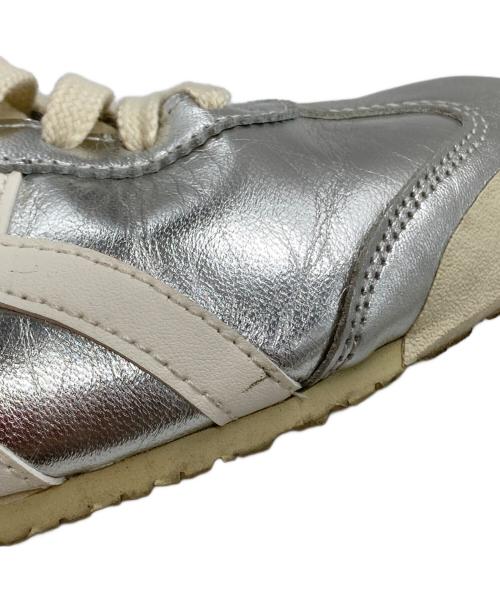 Onitsuka Tiger（オニツカタイガー）Onitsuka Tiger (オニツカタイガー) MEXICO'66 シルバー サイズ:26cmの古着・服飾アイテム