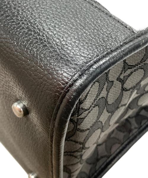 COACH（コーチ）COACH (コーチ) デンプシートートバッグ ブラック×グレー サイズ:-の古着・服飾アイテム